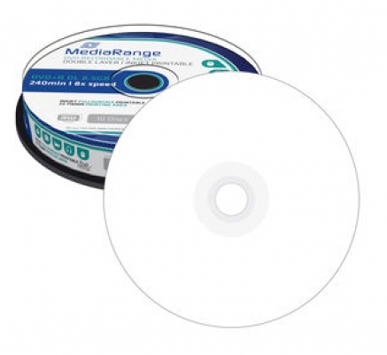 DVD +R DL 8,5 GB, bedruckbar, vollflächig