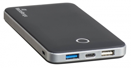 Powerbank / 10.000 mAh / USB und Micro USB