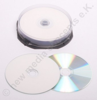 CD blank 700 MB NMC white full faced printable