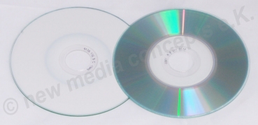 Mini CD-R, 200MB, silber ohne Aufdruck